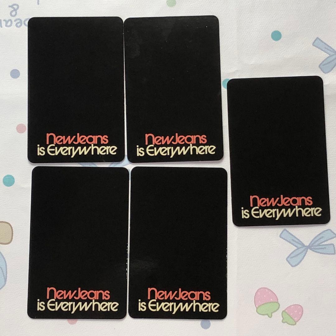 NewJeans how sweet 1週目 当選 サノク トレカ全員5枚