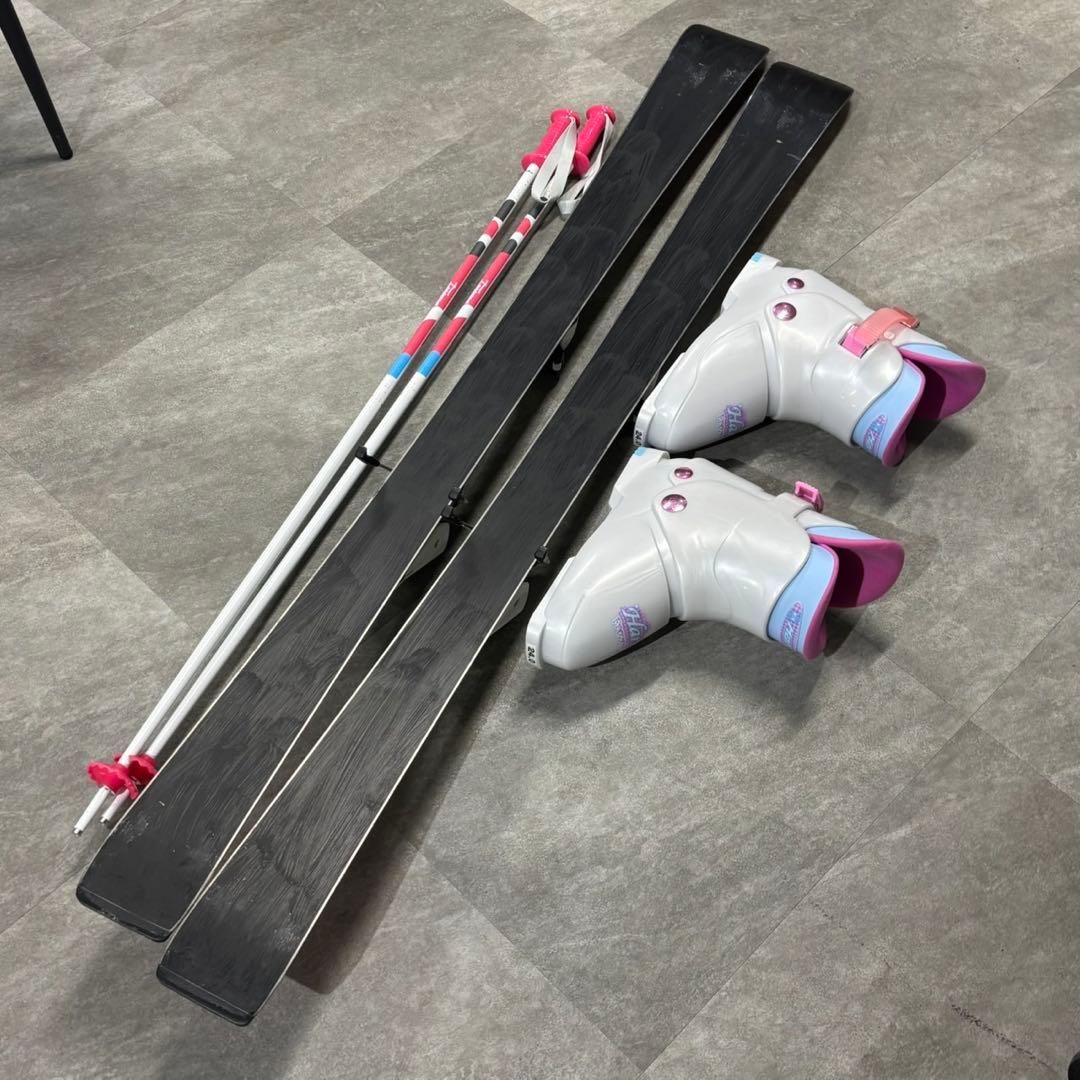 札幌限定 Hart ジュニアスキー 140cm ブーツ24.0cm C11