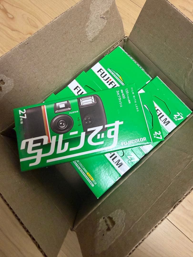 FUJIFILM 写ルンです 27枚撮　9個セット