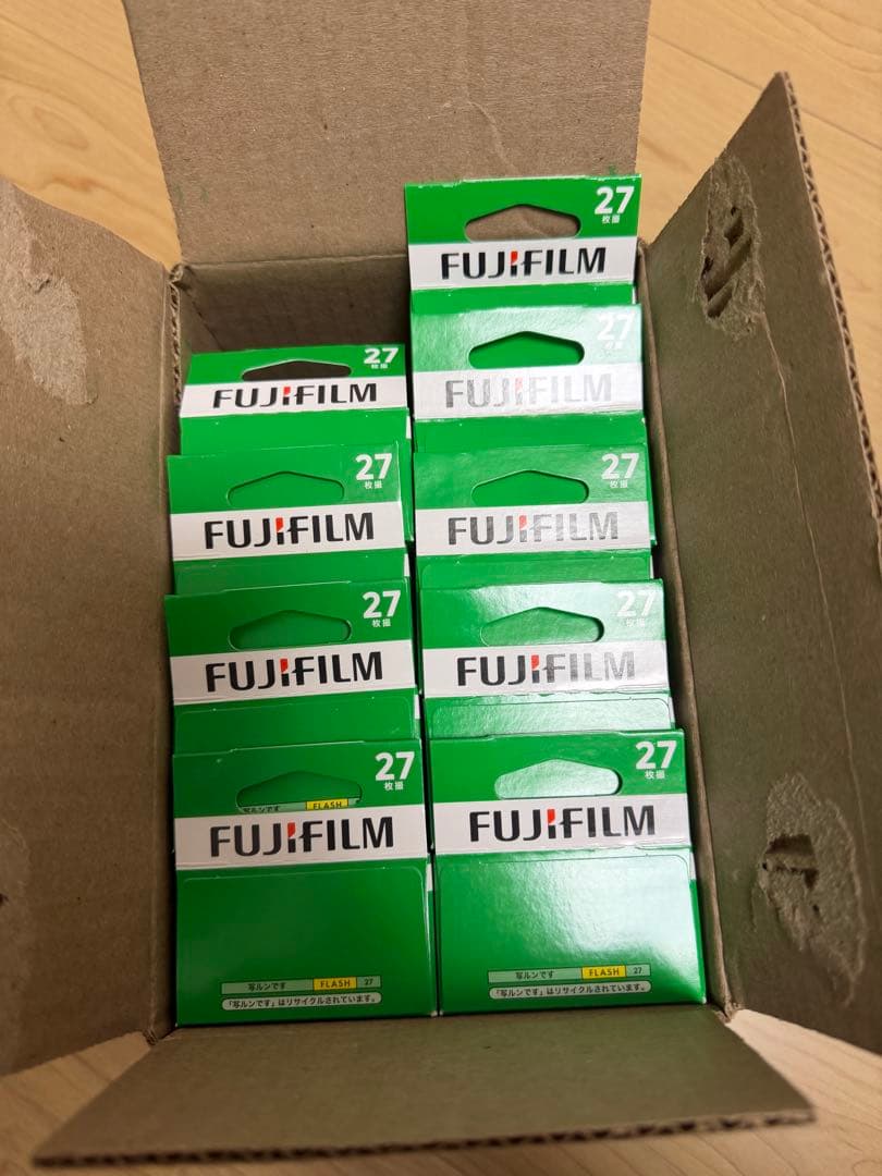 FUJIFILM 写ルンです 27枚撮　9個セット