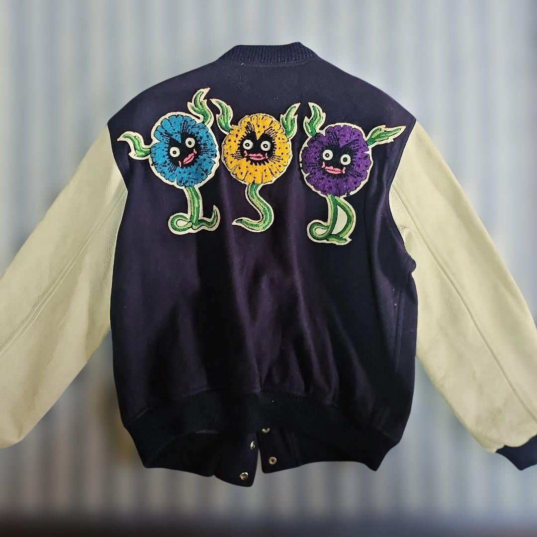 専用ページレア物HYSTERIC GLAMOUR スタジャン ネイビー/ホワイト