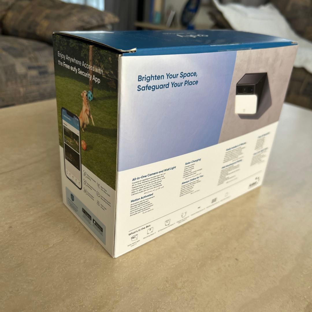 未開封 Anker eufy Solar Wall Light Cam S120