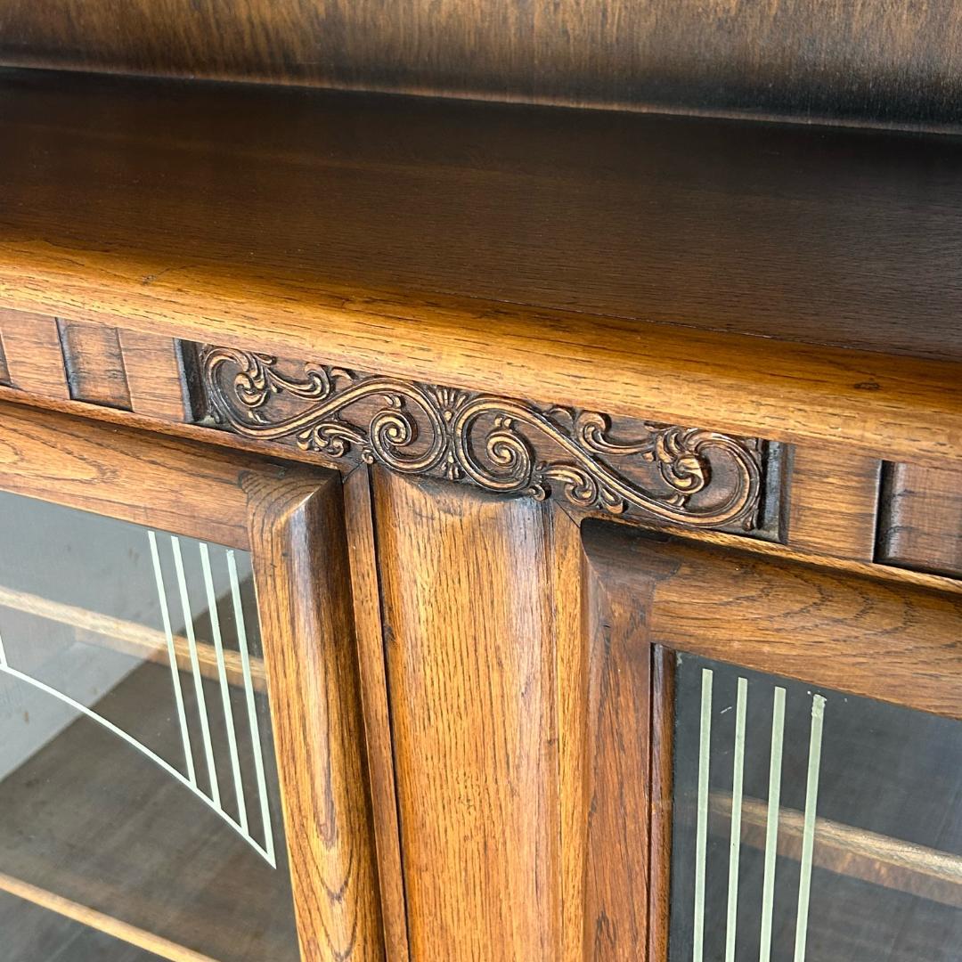 イギリス アンティーク　家具 ブックケース キャビネット 1930年頃 484A