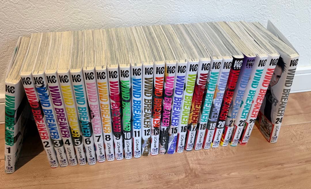 WIND BREAKER 1巻　〜　24巻　全巻　セット　 ウィンドブレーカー