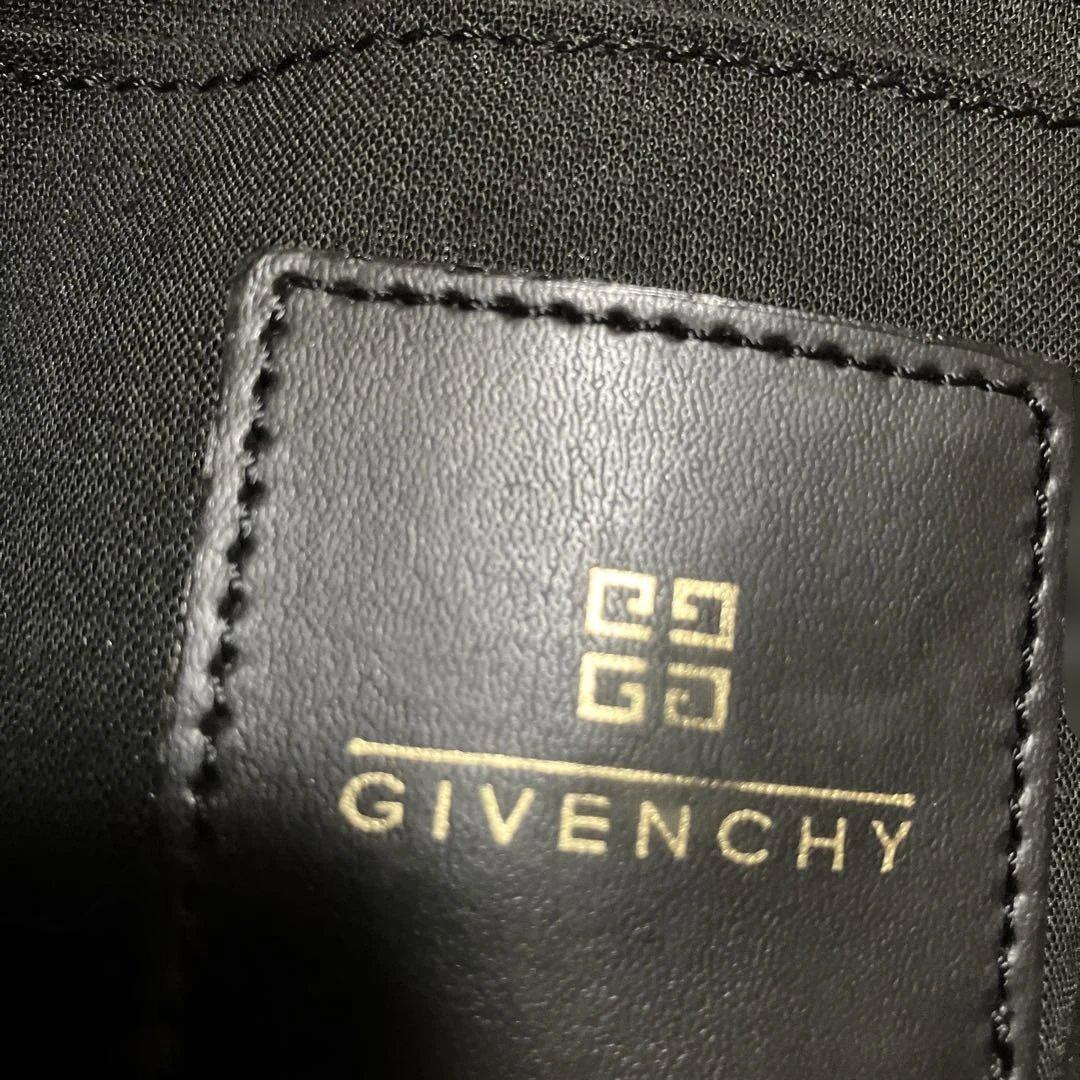Givenchy ブラック ショルダーバッグ キャンバス/レザー 美品 匿名配送
