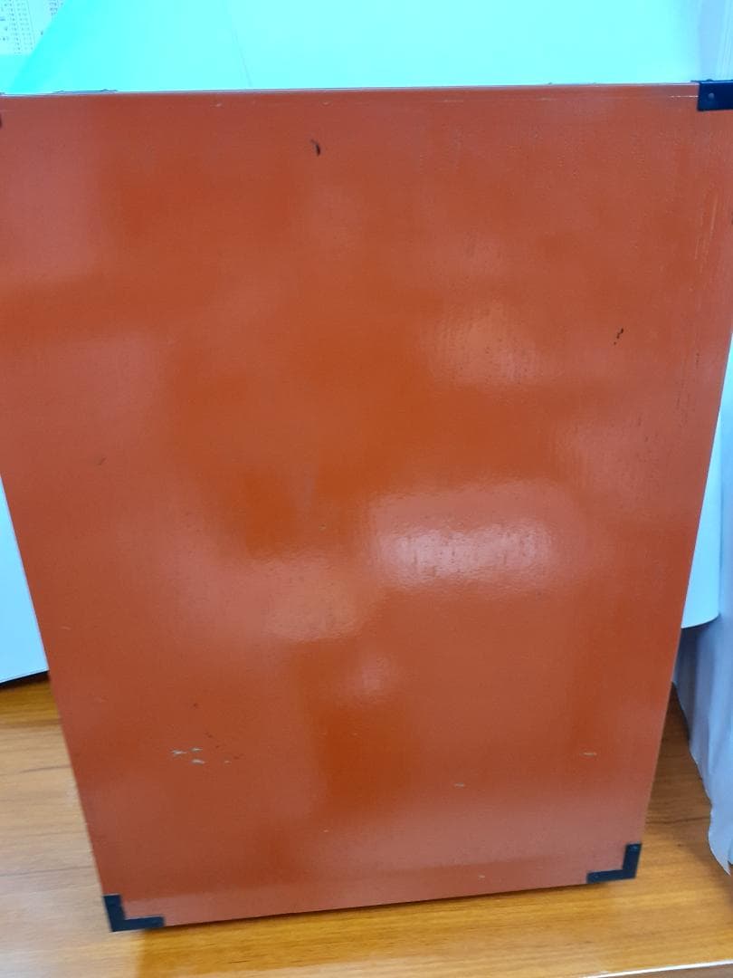 中古　木根来塗　島安汎工芸　漆塗　引出し　小型