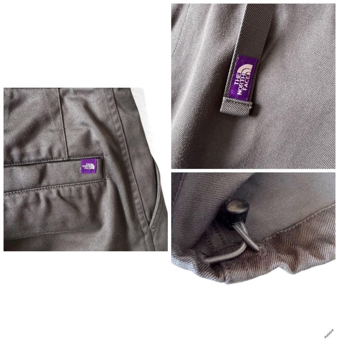 23AW TNF パープルレーベル チノカーゴ ポケット　フィールドパンツ 32