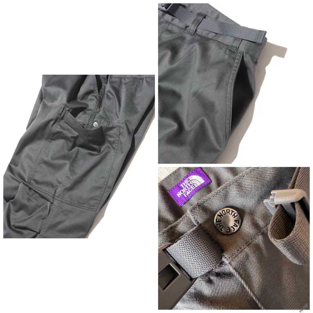 23AW TNF パープルレーベル チノカーゴ ポケット　フィールドパンツ 32