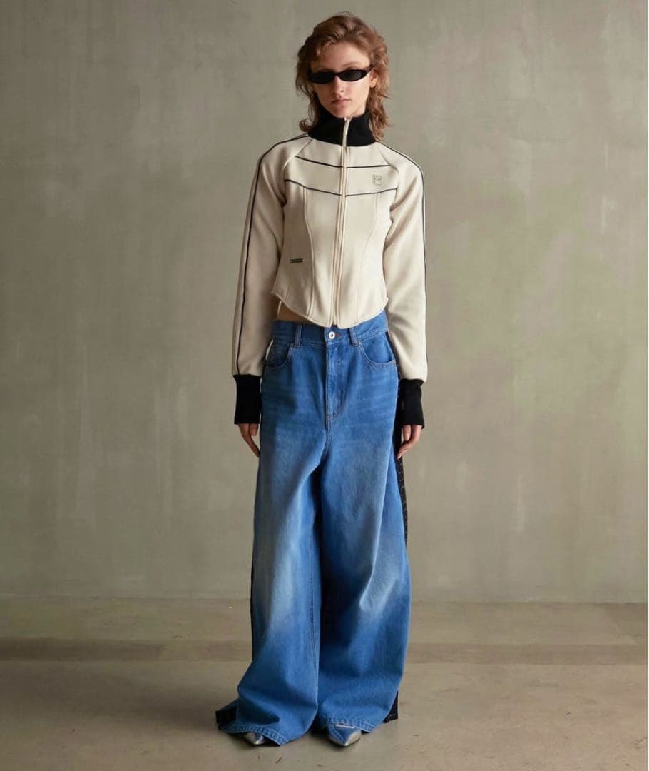 prank project コルセットトラックジャケット　ジャージ　モード