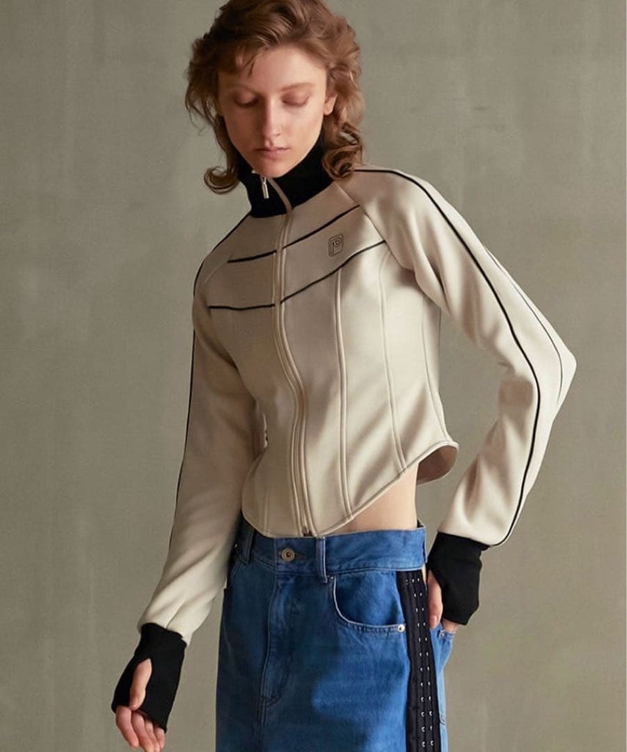 prank project コルセットトラックジャケット　ジャージ　モード