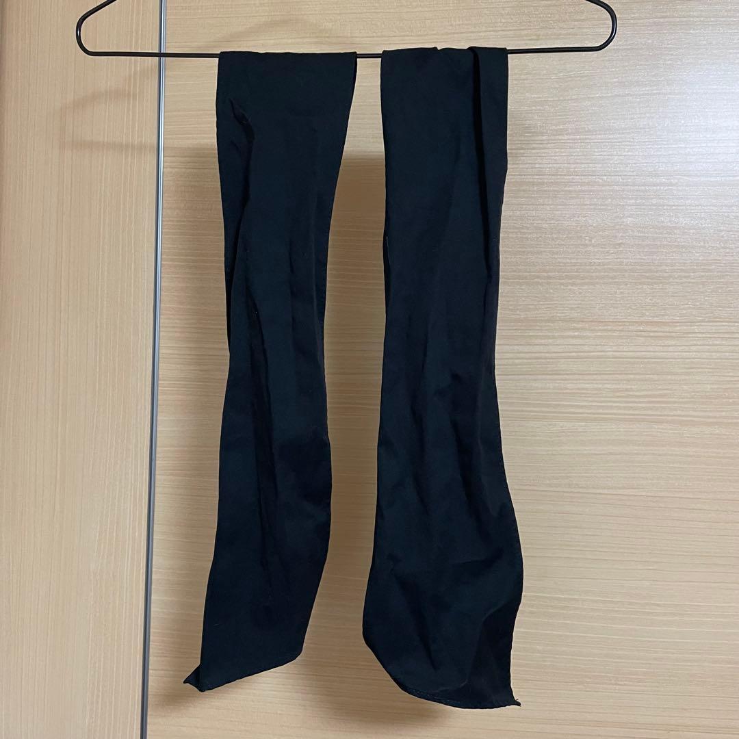 レースフリルジャンパースカート黒白 BABY