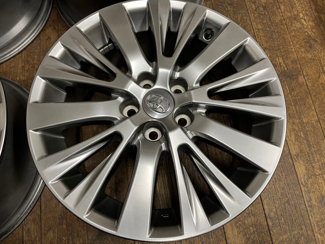 20 アルファード、ヴェルファイア　後期用　純正18インチホイール　ハイグロス