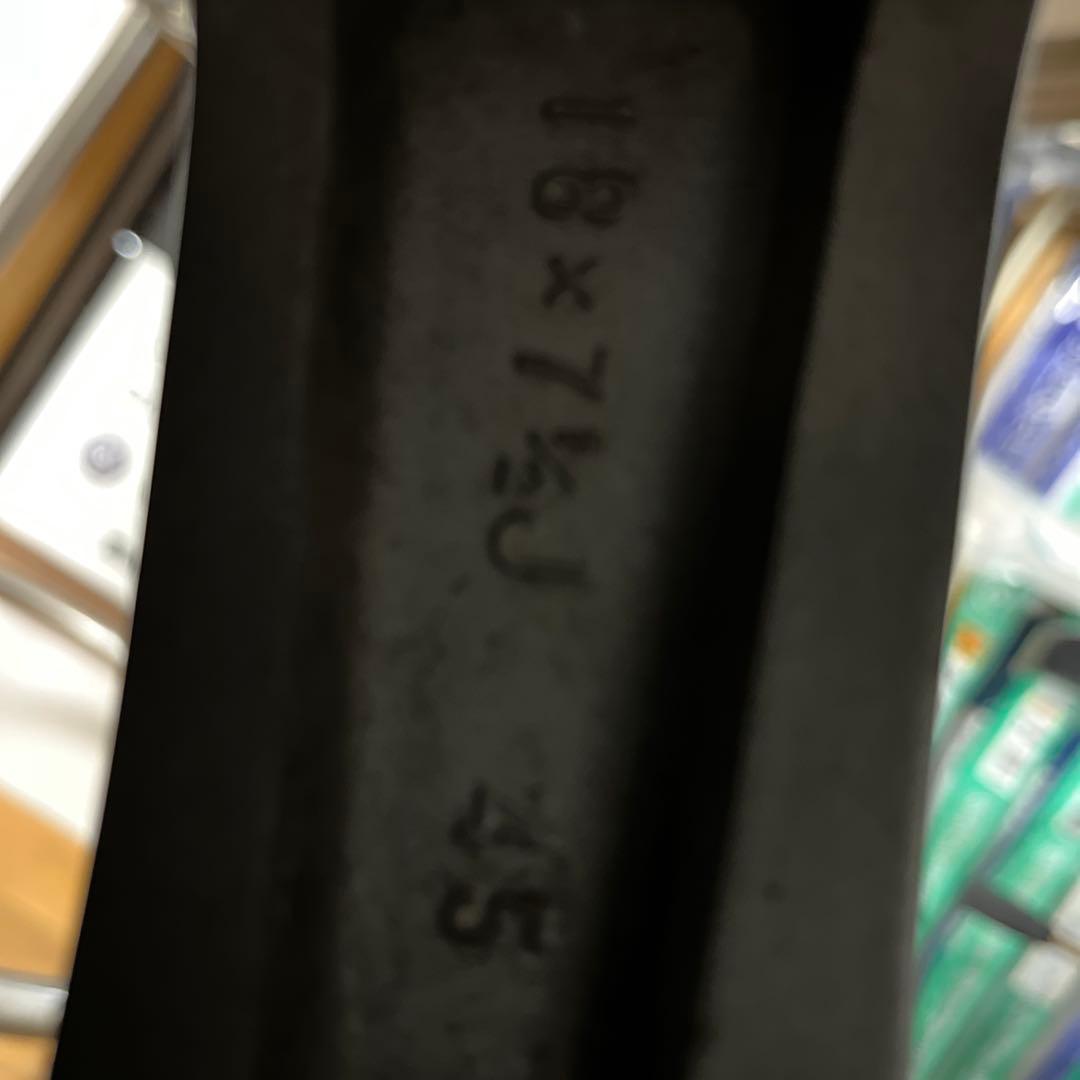 20 アルファード、ヴェルファイア　後期用　純正18インチホイール　ハイグロス