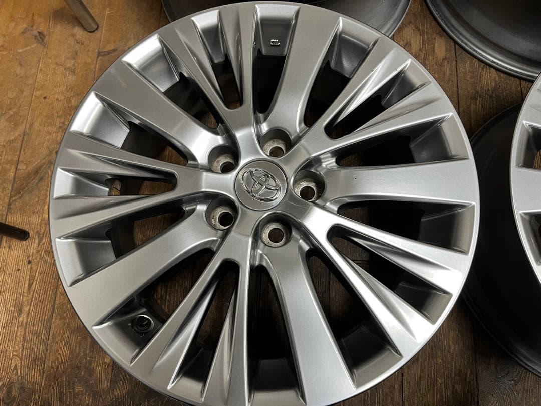 20 アルファード、ヴェルファイア　後期用　純正18インチホイール　ハイグロス