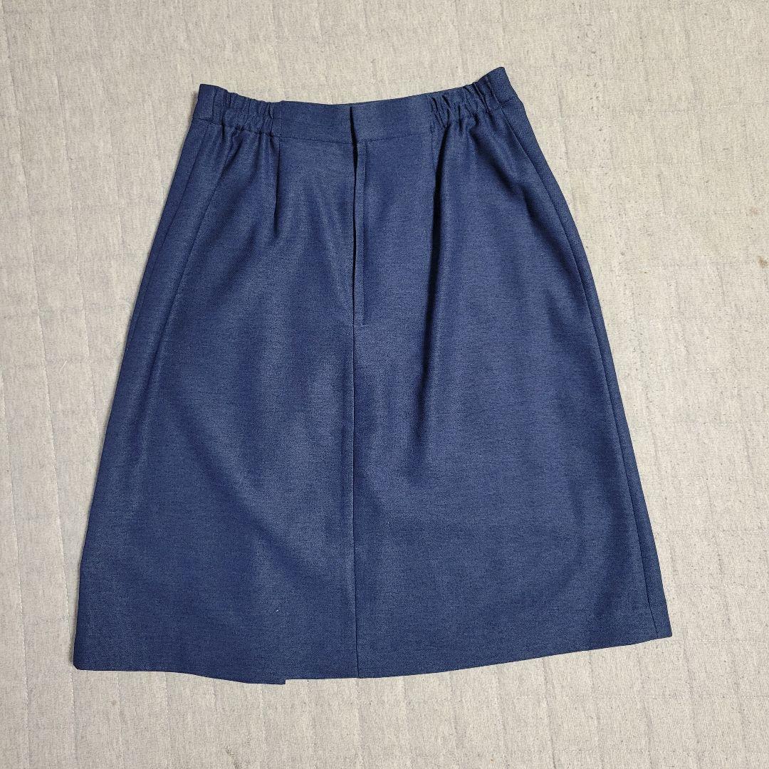 【ほぼ新品】nissen 真夏 接触冷感 スカートスーツ M ストレッチ 洗える