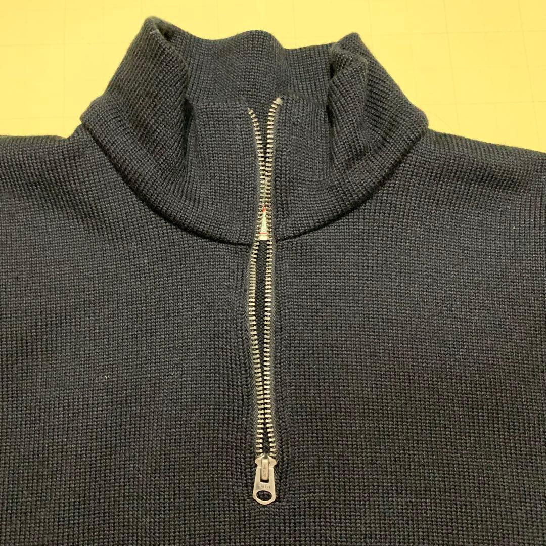 Dehen モーターサイクルセーター 黒 サイズUS-M