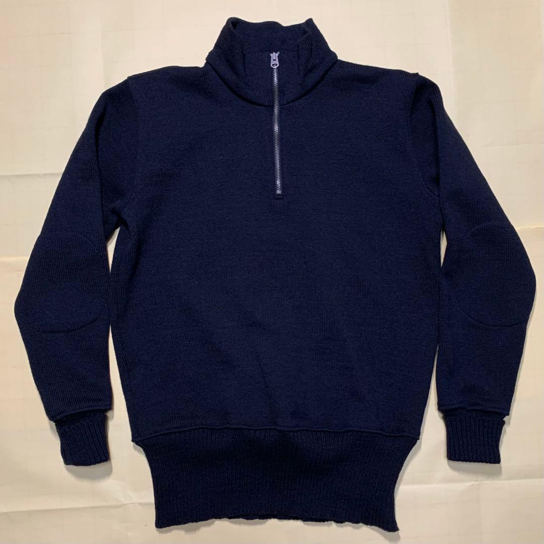 Dehen モーターサイクルセーター 黒 サイズUS-M