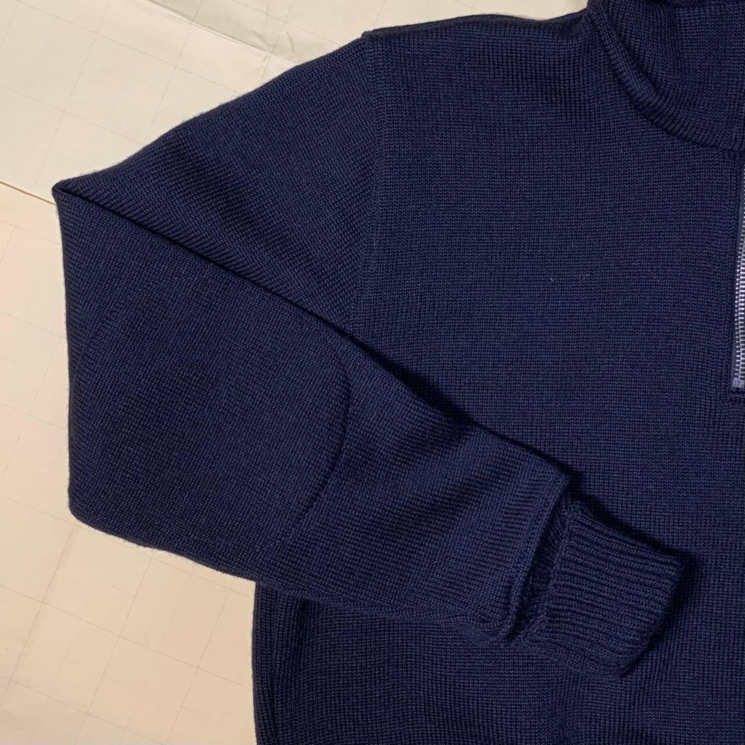 Dehen モーターサイクルセーター 黒 サイズUS-M