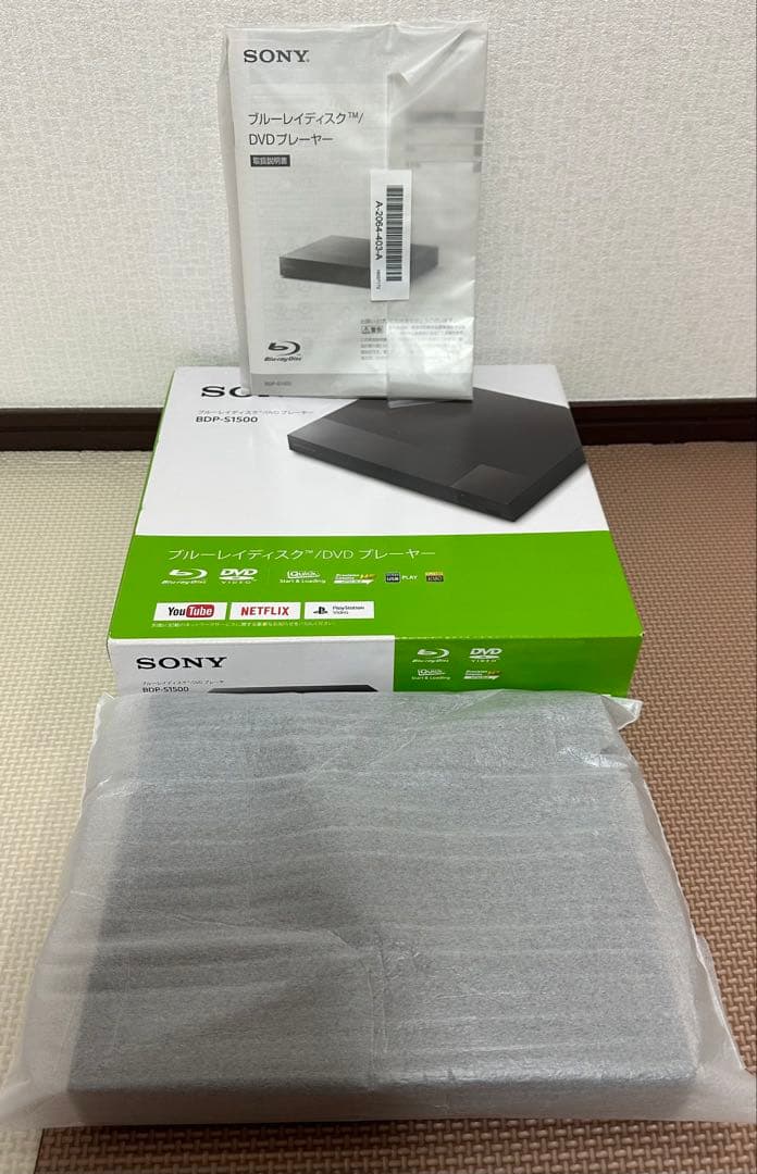 SONY Blu-rayプレーヤー BDP-S1500 中古品