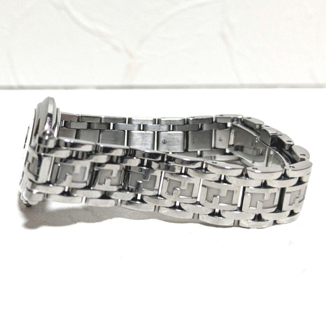 FENDI フェンディ ズッカ柄 クォーツ 腕時計 F75210L シルバー 箱