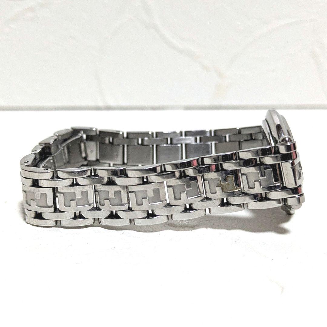 FENDI フェンディ ズッカ柄 クォーツ 腕時計 F75210L シルバー 箱