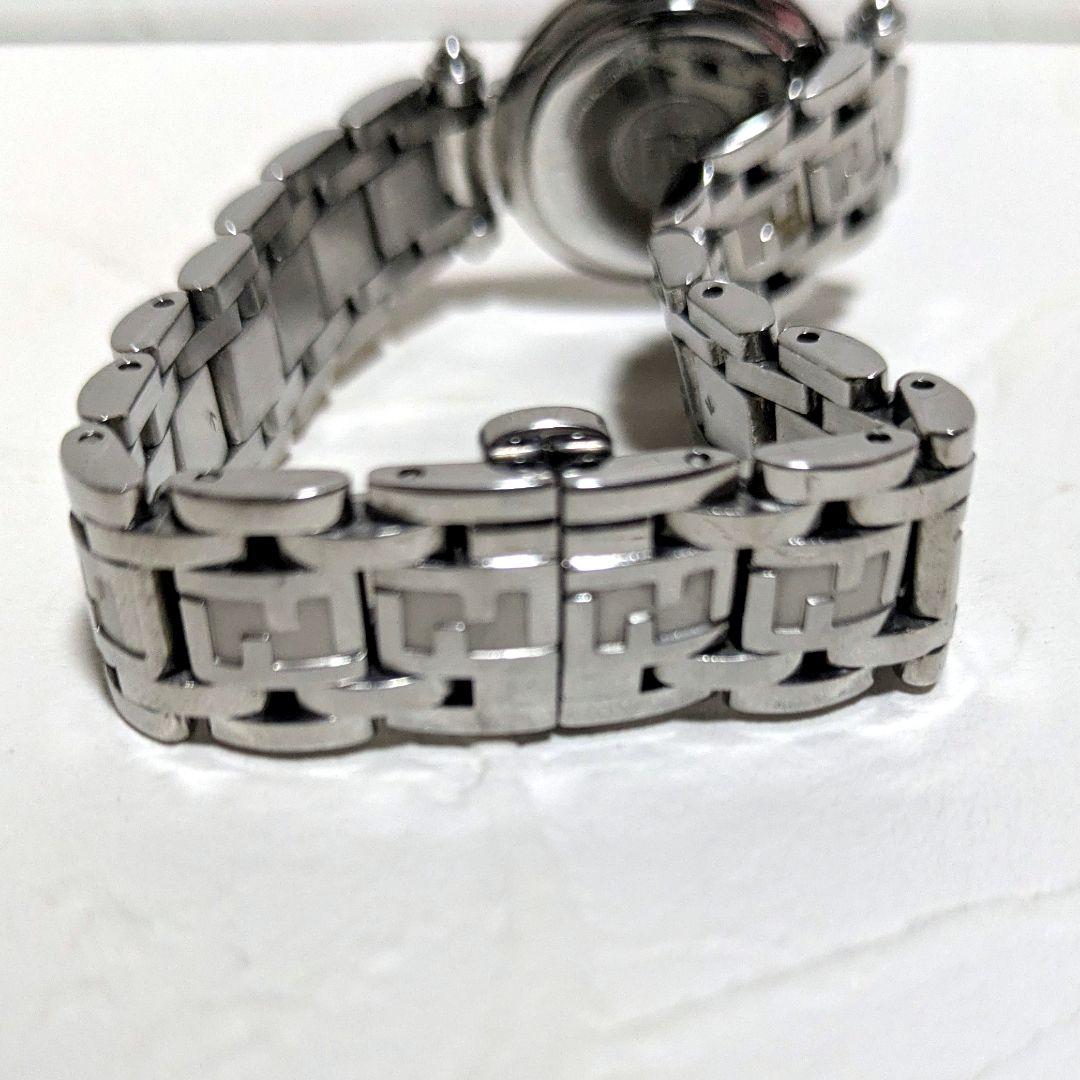 FENDI フェンディ ズッカ柄 クォーツ 腕時計 F75210L シルバー 箱