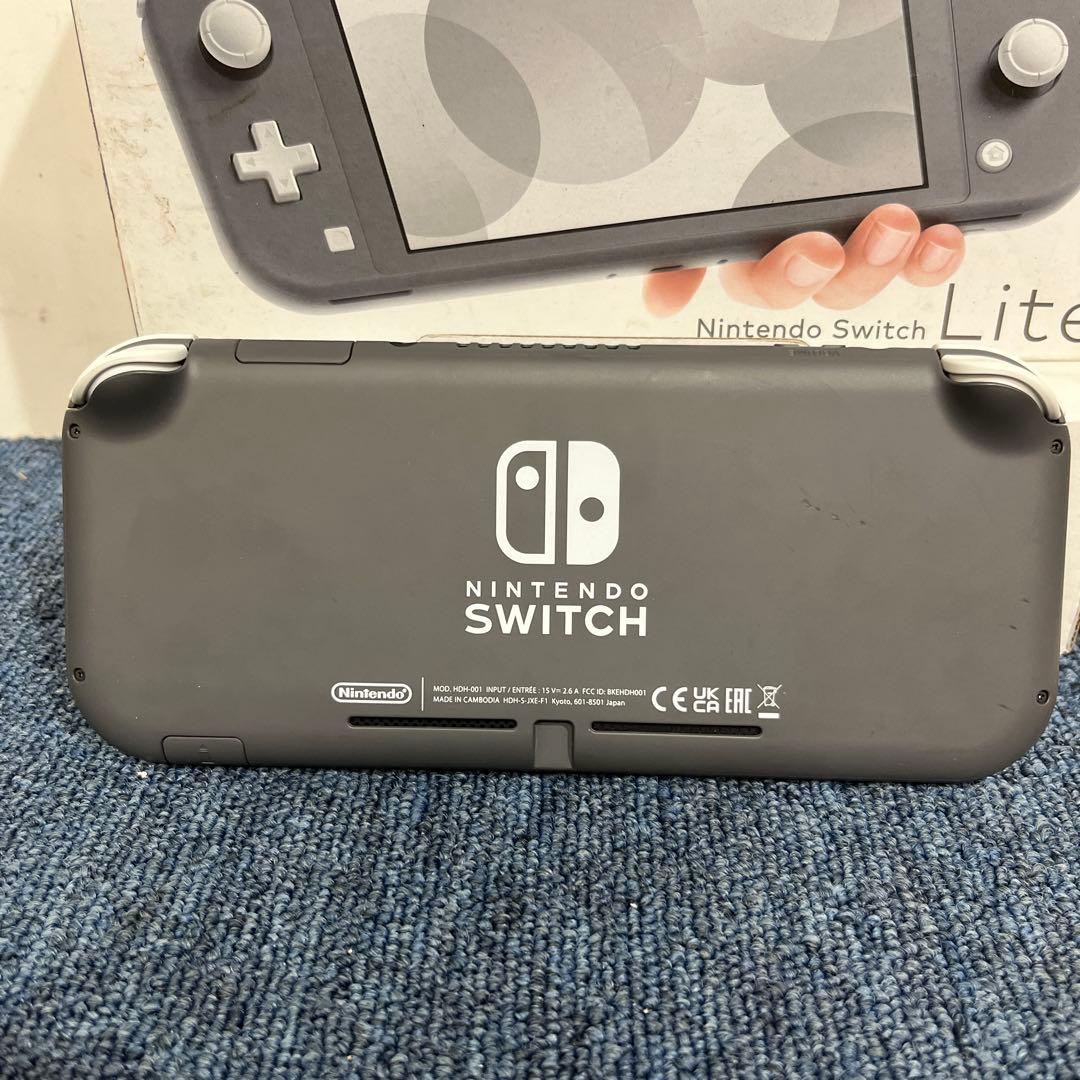 Nintendo Switch Lite グレー　カセット付き