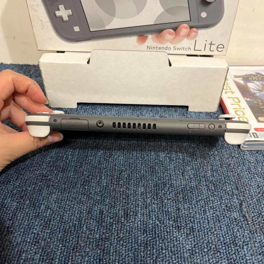 Nintendo Switch Lite グレー　カセット付き