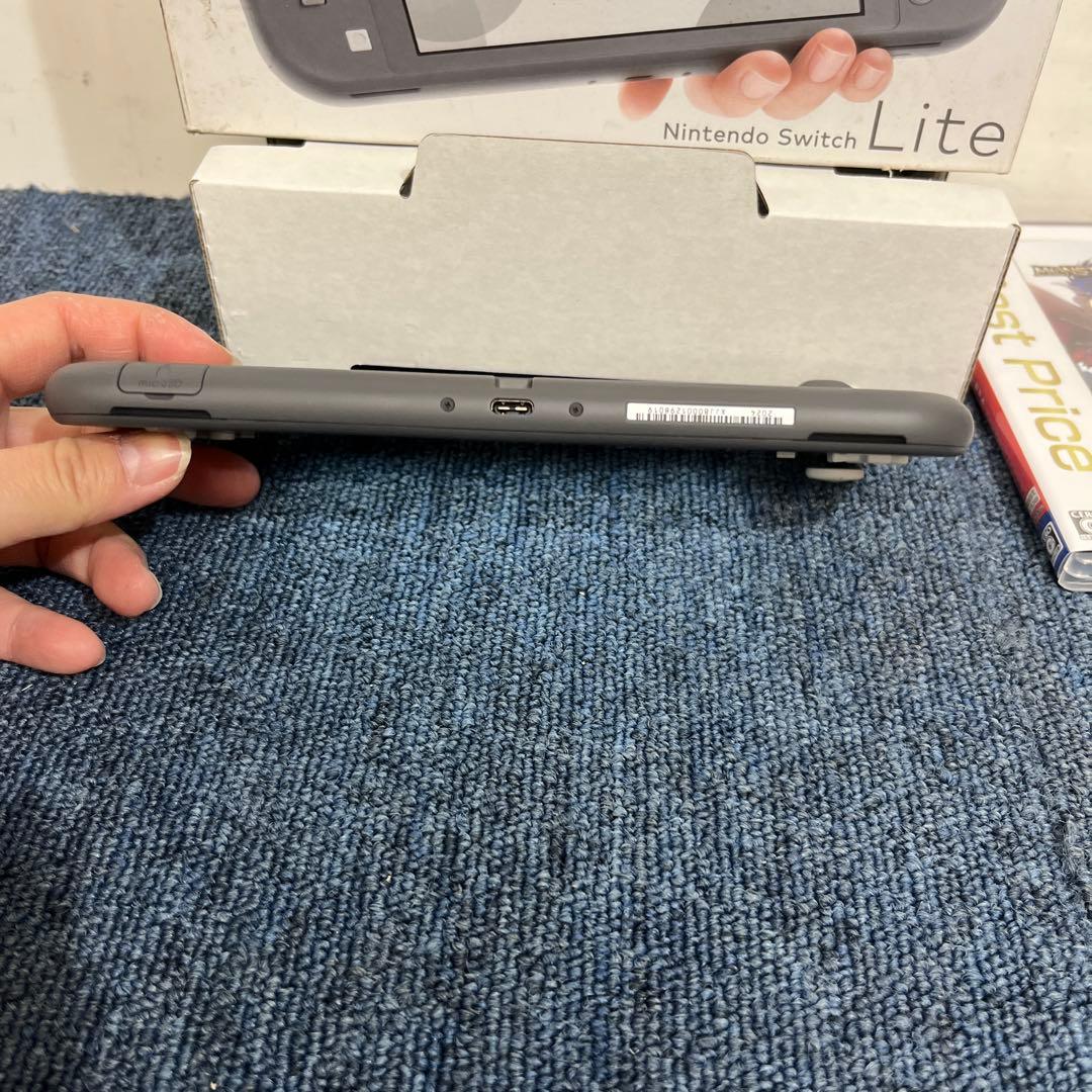 Nintendo Switch Lite グレー　カセット付き