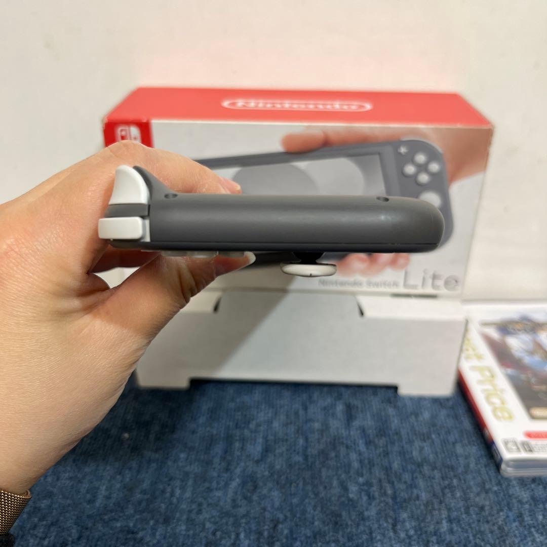 Nintendo Switch Lite グレー　カセット付き