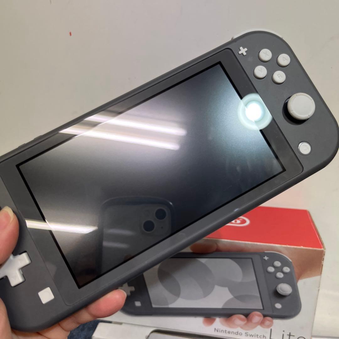 Nintendo Switch Lite グレー　カセット付き