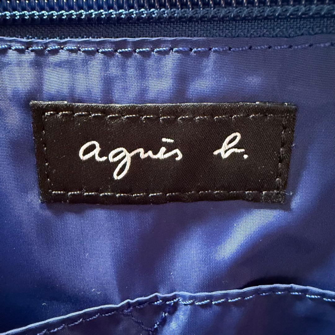 【極美品】【現行】アニエスベー　リュック　ナイロン　ブラック　メンズ　レディース