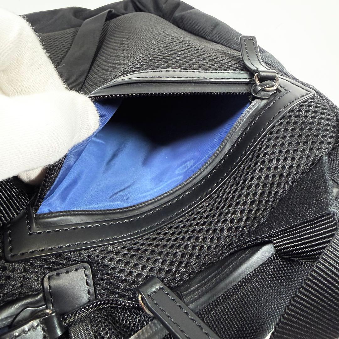 【極美品】【現行】アニエスベー　リュック　ナイロン　ブラック　メンズ　レディース