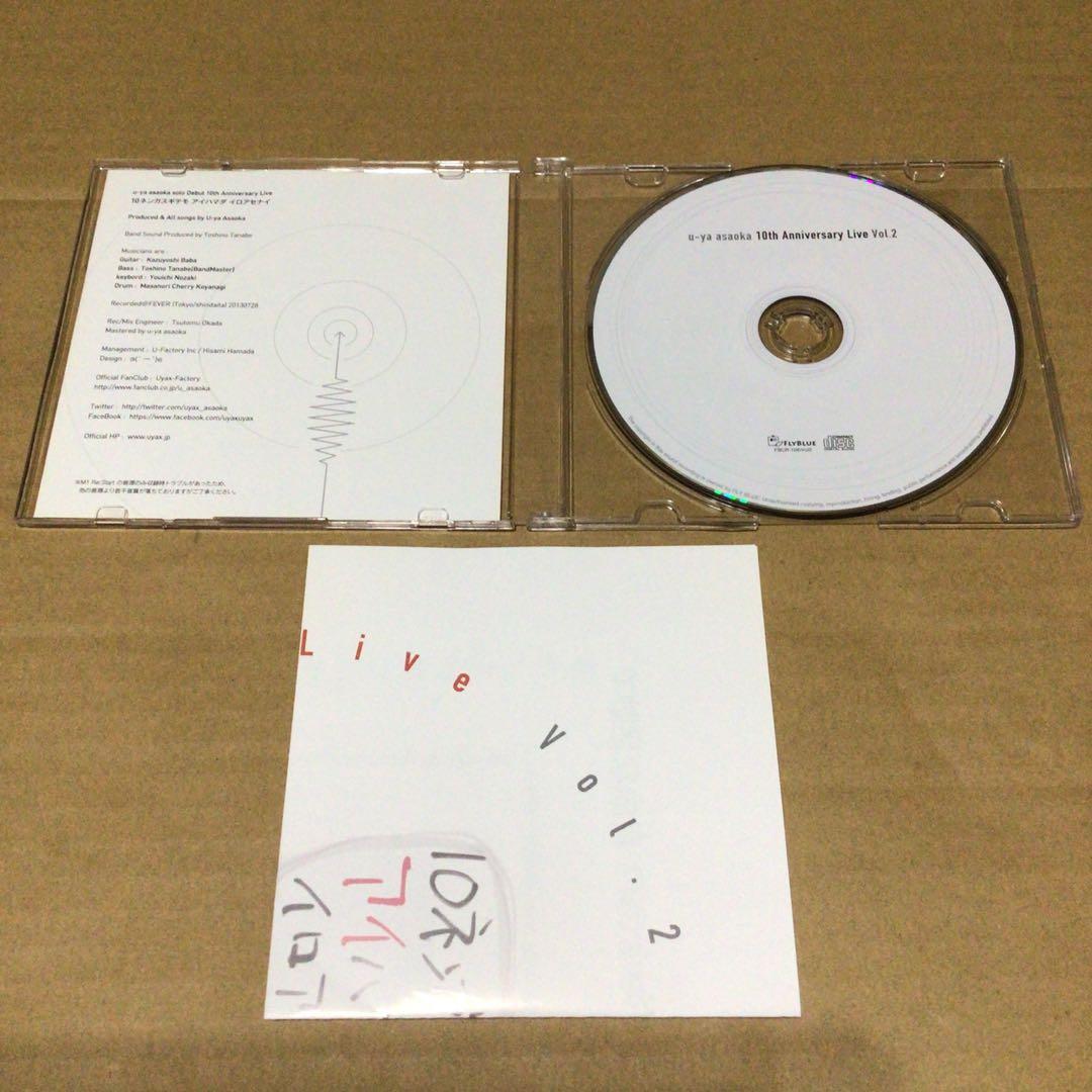 希少　浅岡雄也　10th Anniversary Live Vol.1 2　美品