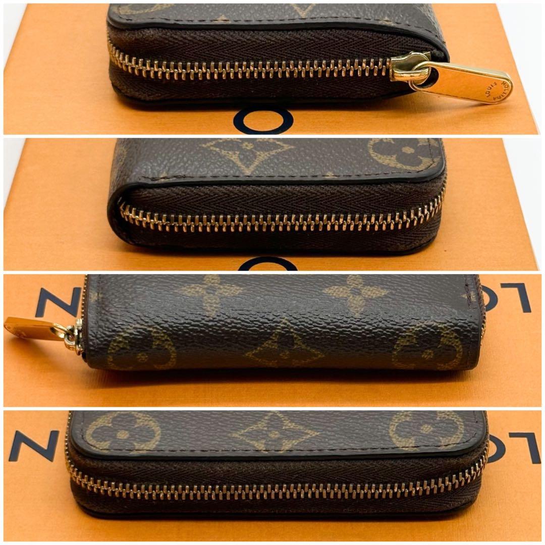 ルイヴィトン ジッピーパース モノグラム ブラウン コンパクト ミニ