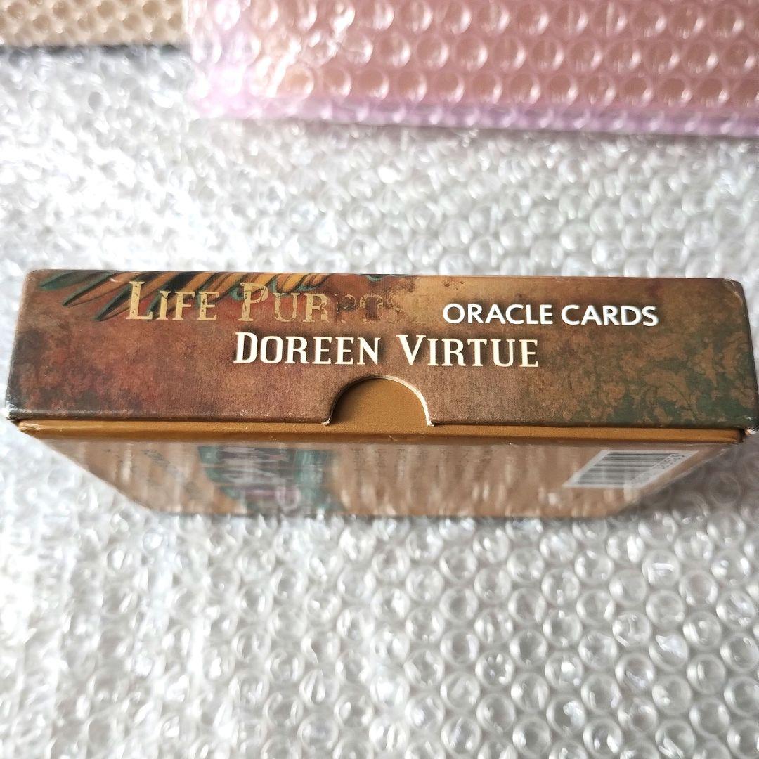 ドリーン・バーチュー『ライフパーパスオラクルカード』金縁 カード44枚+ガイド