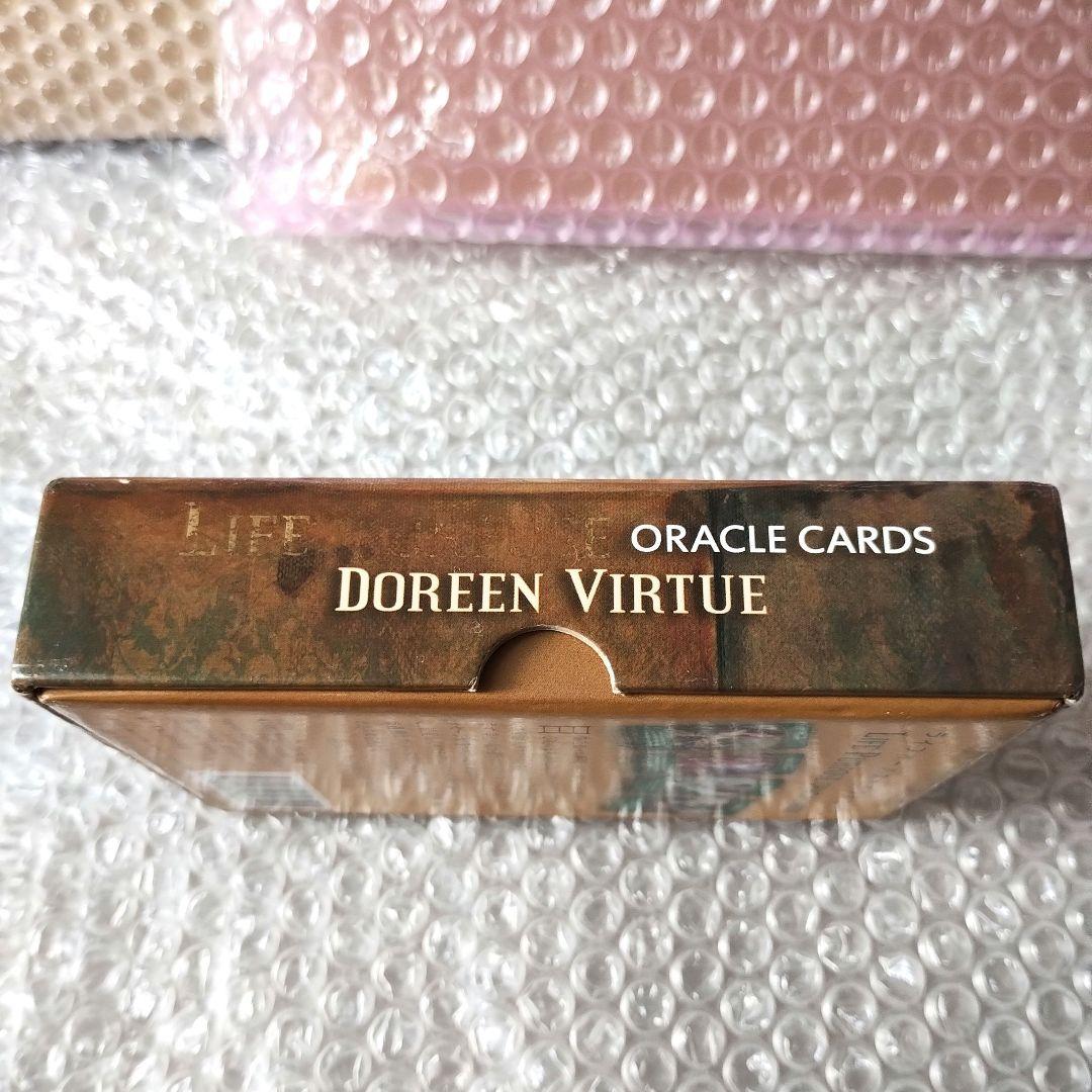 ドリーン・バーチュー『ライフパーパスオラクルカード』金縁 カード44枚+ガイド