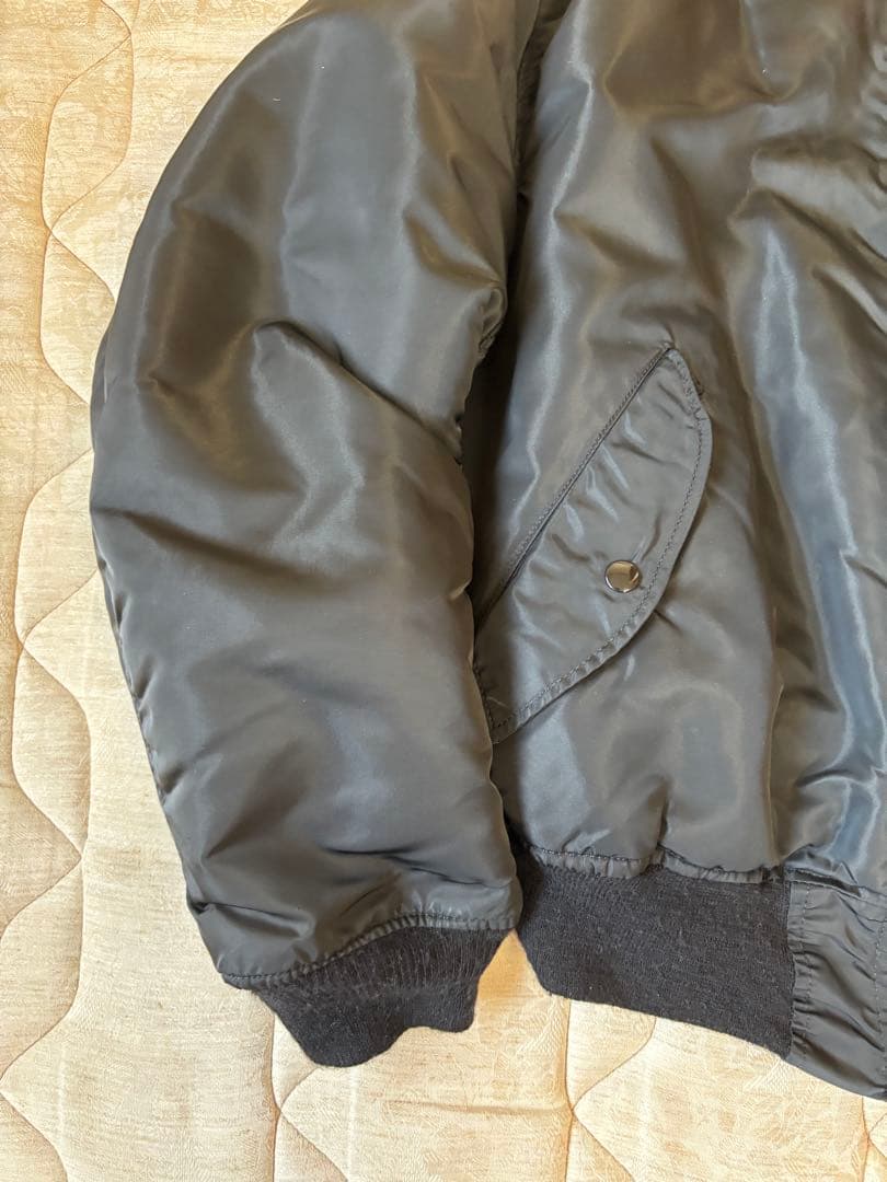 アルファインダストリーズ　MA-1 フライトジャケット　アメリカ製　USA製