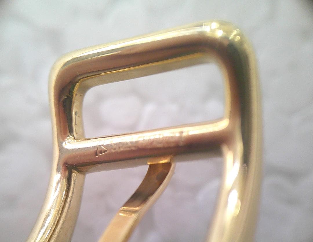 ★HERMES エルメス ケリーウォッチ 時計ベルトのみ レザー グリーン★