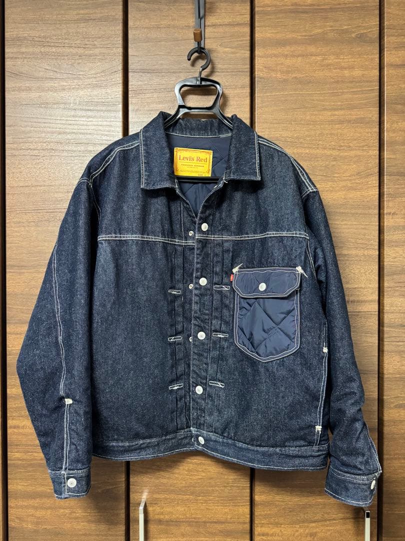 Levi's Red キルティングリバーシブルデニムジャケット