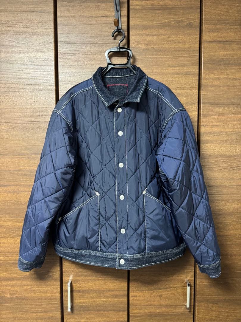 Levi's Red キルティングリバーシブルデニムジャケット