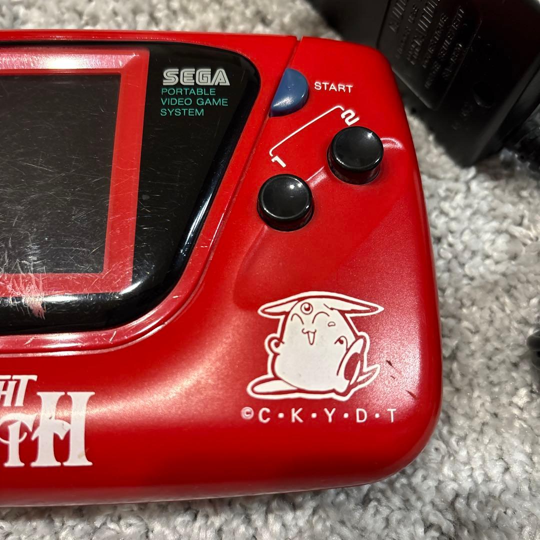 SEGA Game Gear 魔法騎士レイアース 赤 カセットおまけ付き