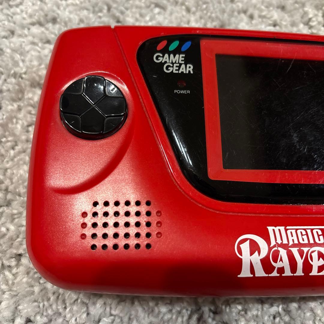 SEGA Game Gear 魔法騎士レイアース 赤 カセットおまけ付き