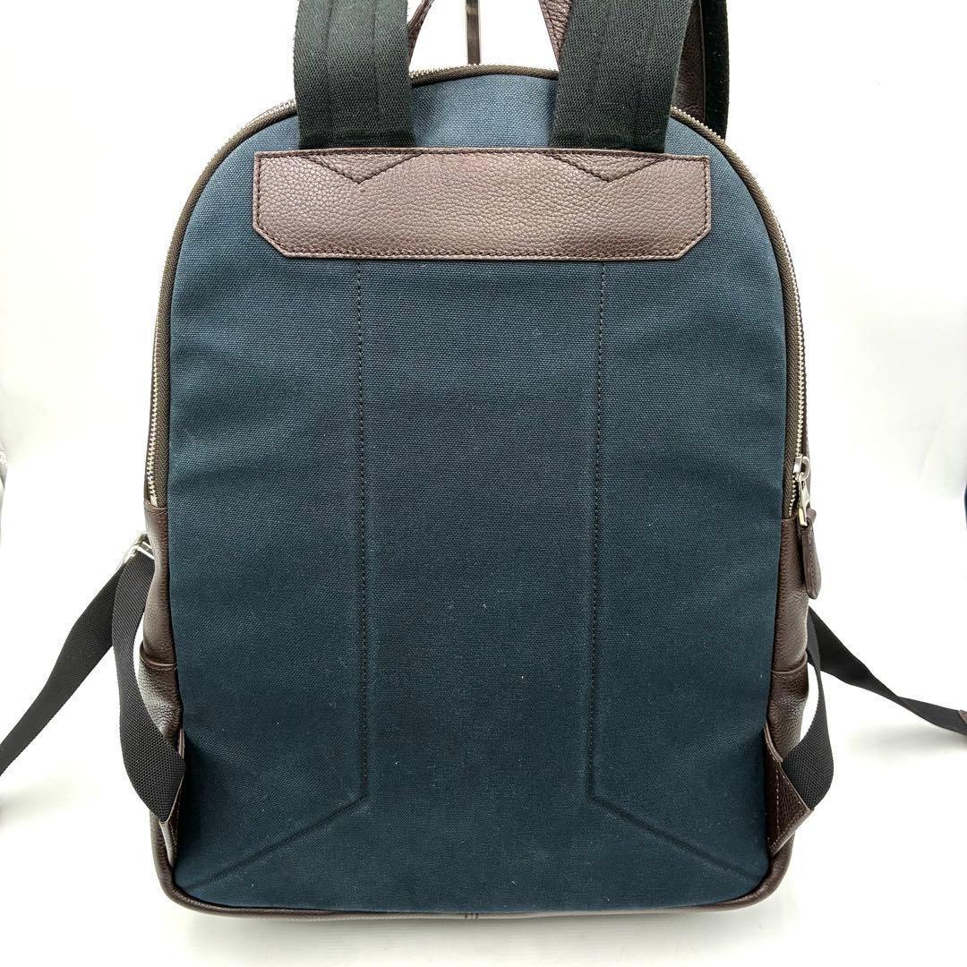 極美品 dunhill ダンヒル ベルグレイヴ リュック バッグパック レザー