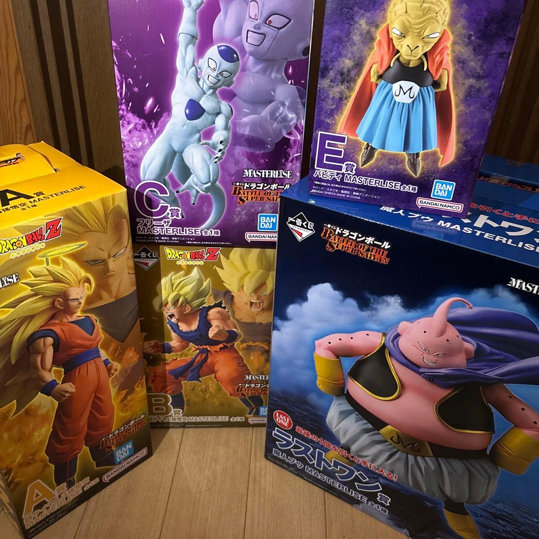 (ハマショー)一番くじ　ドラゴンボール　フィギュア5体　セット