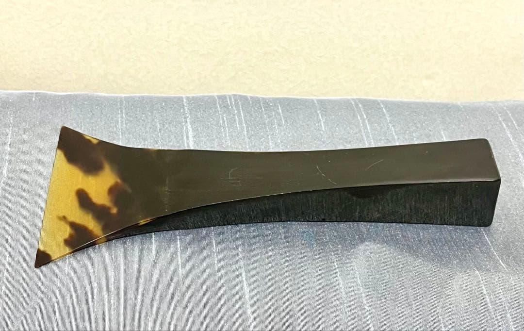 津軽三味線 鼈甲 一枚甲 撥 黒水牛 天然素材