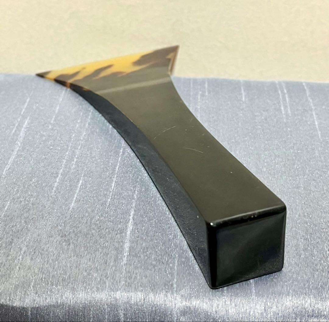 津軽三味線 鼈甲 一枚甲 撥 黒水牛 天然素材