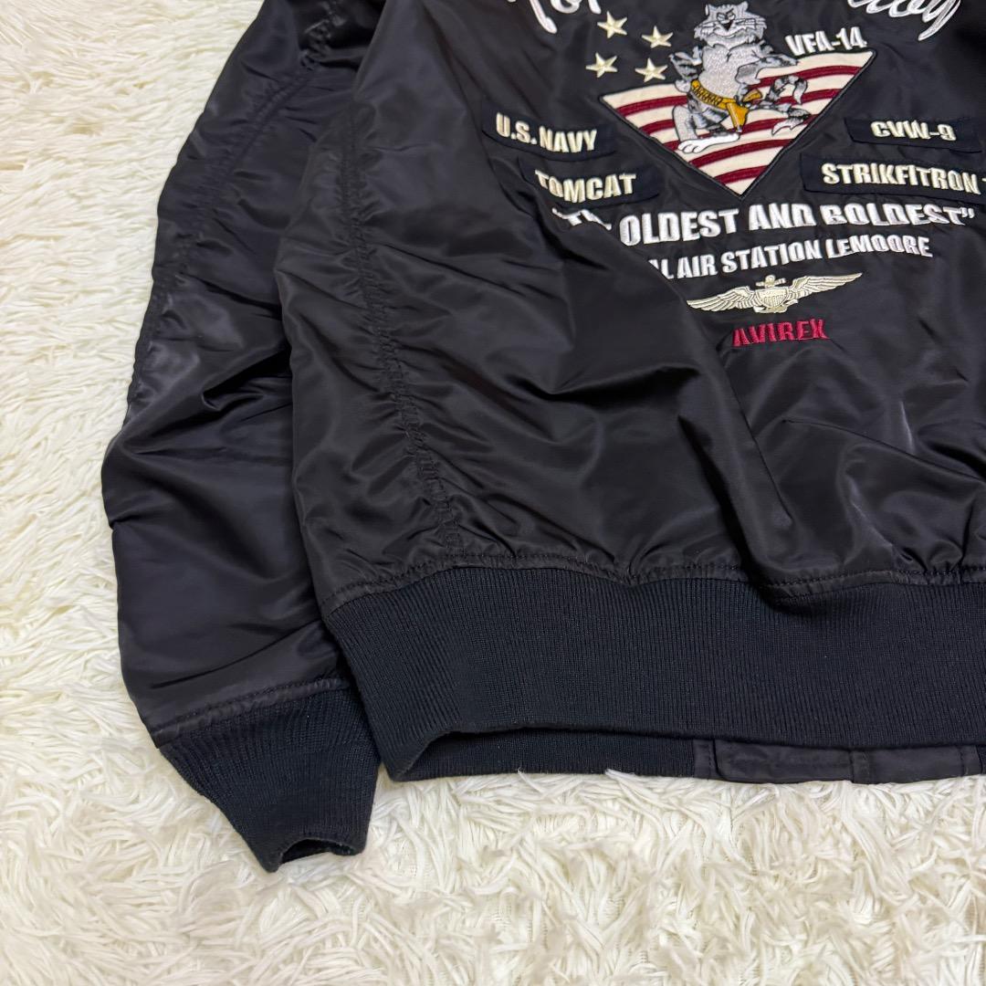 AVIREX “TOMCAT” MA-1 Flight Jacket / XL