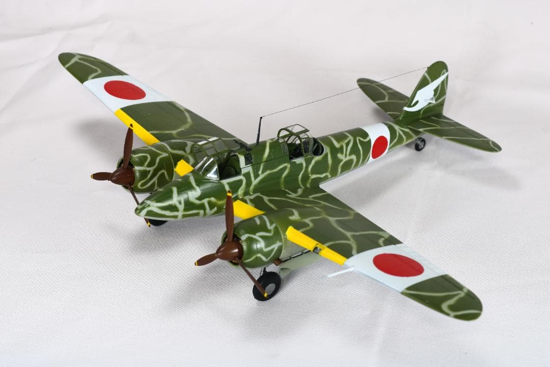 ハセガワ　1/48　キ-45　屠龍戦闘機　完成品