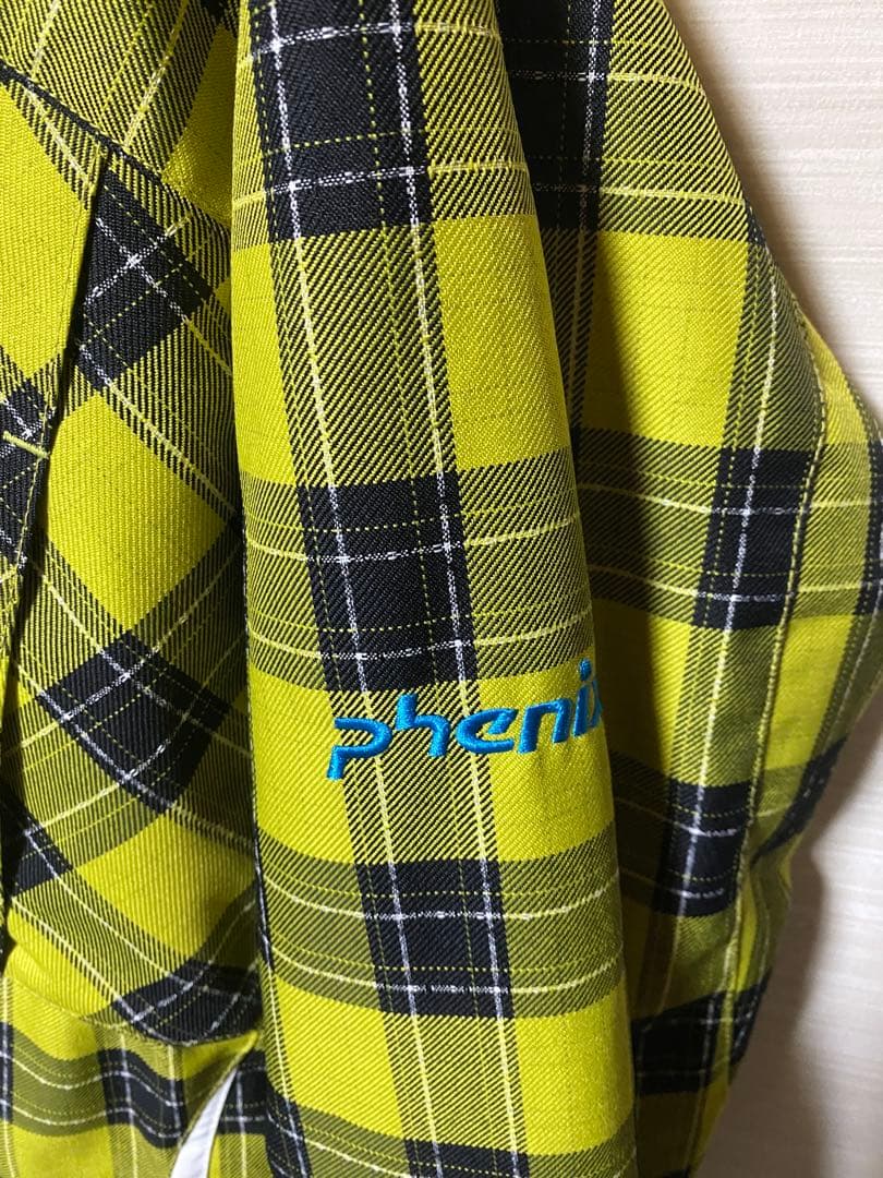 Phenix イエロー/ブラックチェック 上下セット　M